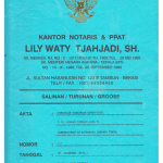 akta berkah lestari jaya